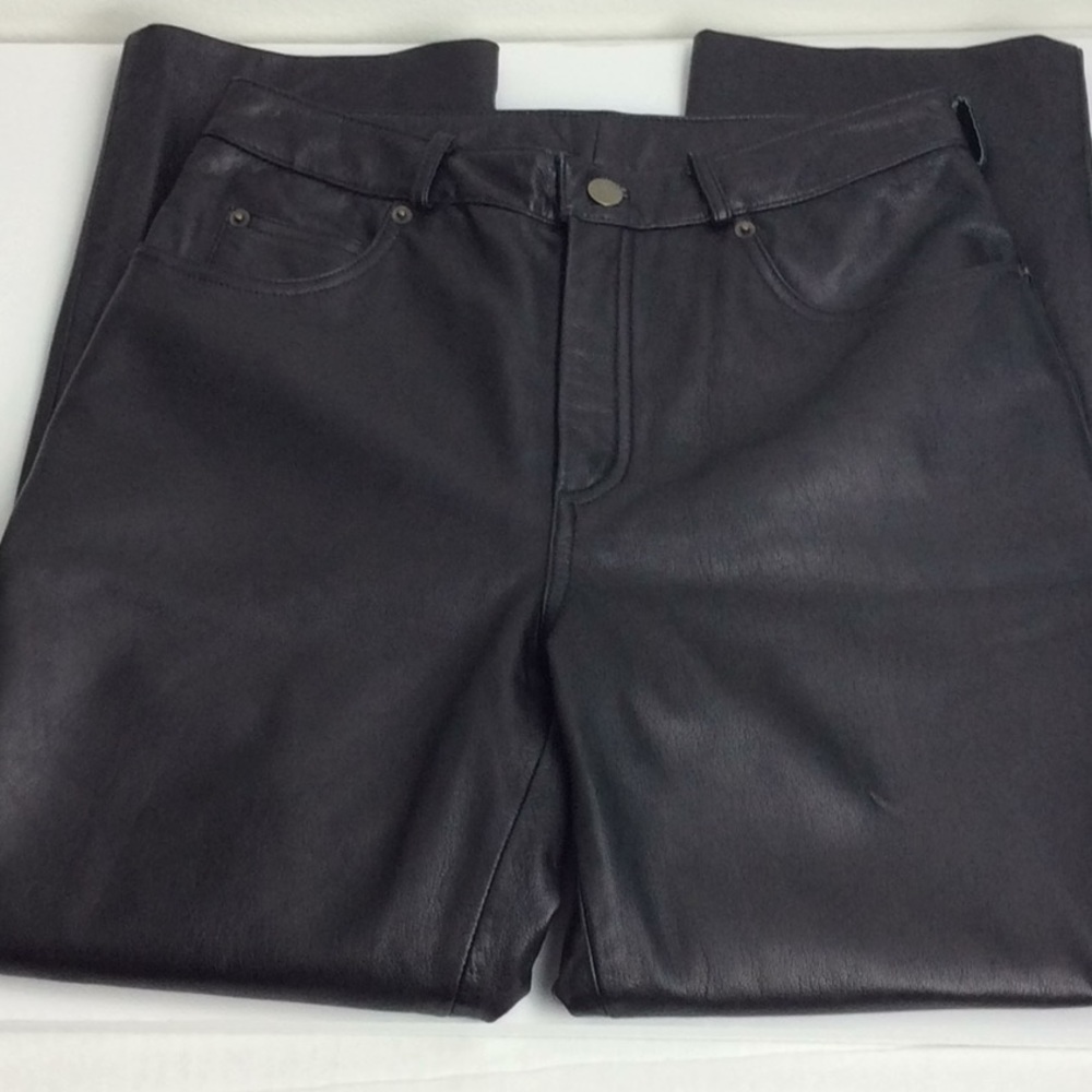 Friday Flash Sale!COLEBROOK & Company Leather Pant - Picture 5 of 7